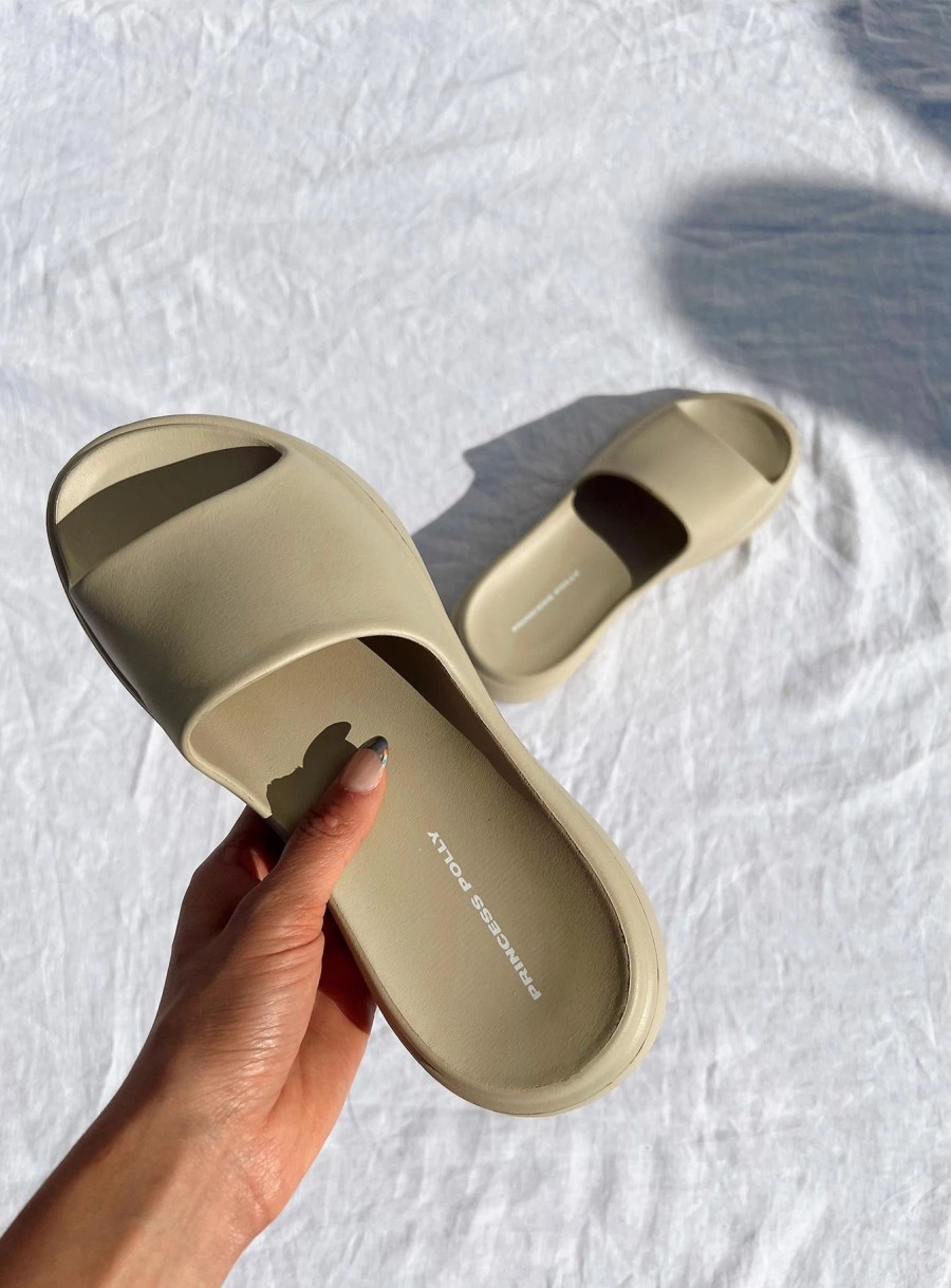 Shoes * | Princess Polly Havana Slides Beige