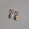 Accessories * | Princess Polly Lower Impact Two Hearts Earrings Gold