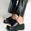 Shoes * | Therapy Bubbles Flatforms Black