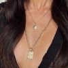 Accessories * | Princess Polly Lower Impact The Magnolia Necklace Set Gold