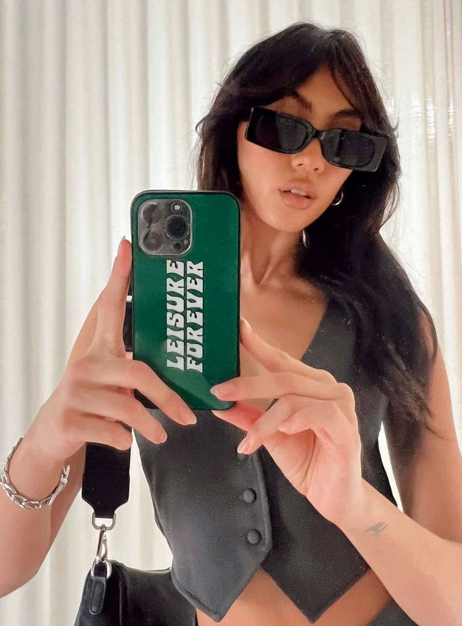 Accessories * | Princess Polly Lesiure Forever Iphone Case Green