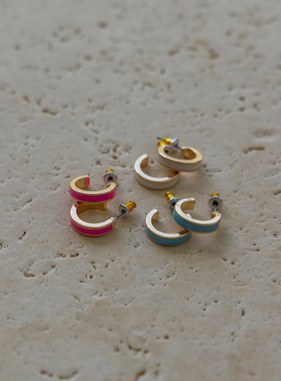 Accessories * | Princess Polly Lower Impact Waterloo Earring Pack Bright Multi