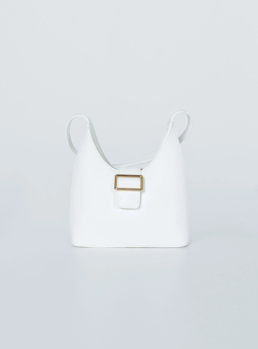 Accessories * | Princess Polly Lower Impact Harlem Bag White