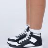 Shoes * | Princess Polly Rylee Sneakers Black / White