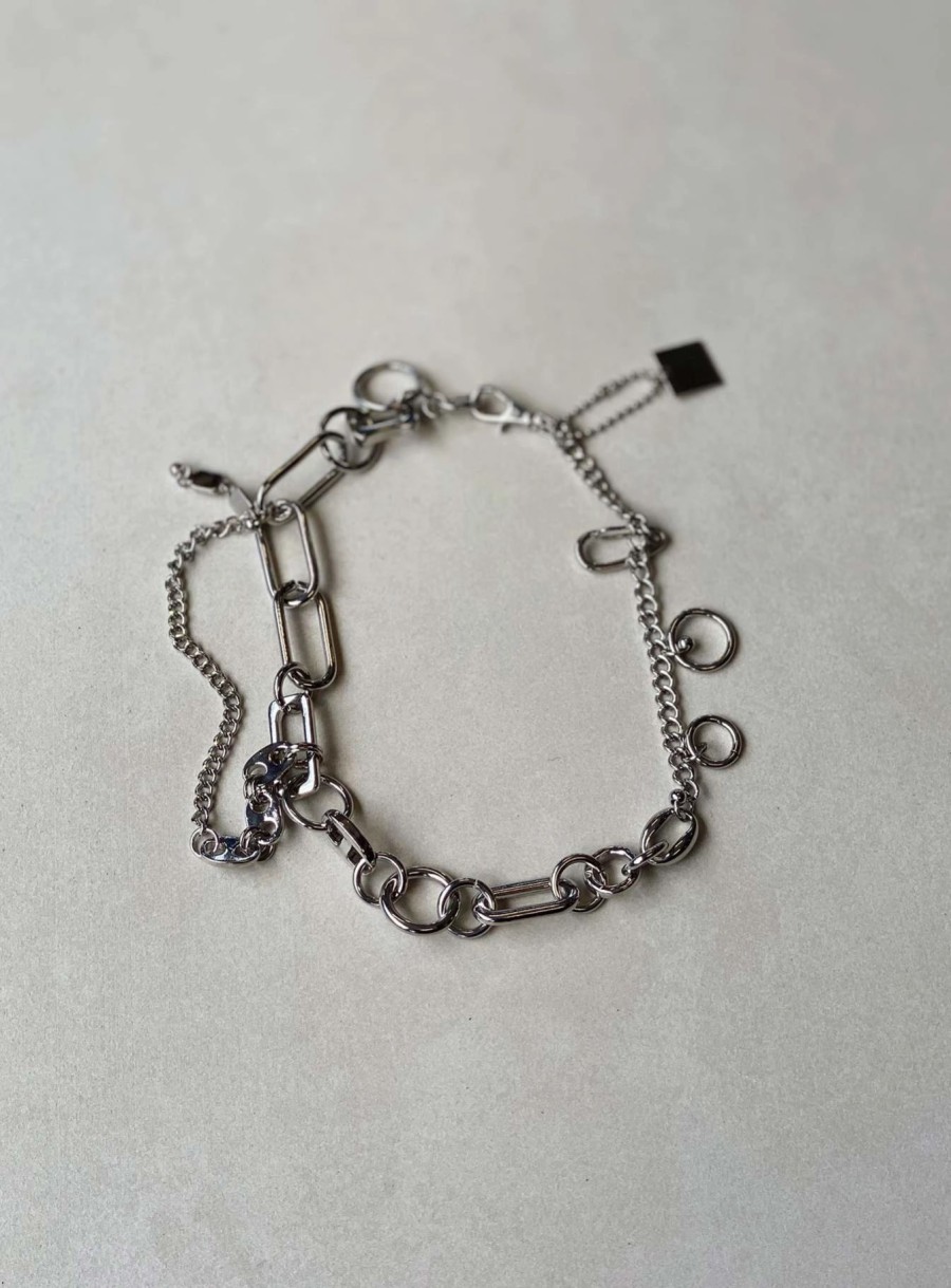 Accessories * | Princess Polly Lower Impact Blakey Necklace Silver