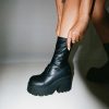 Shoes * | Windsor Smith Found Stretch Sock Boot Black