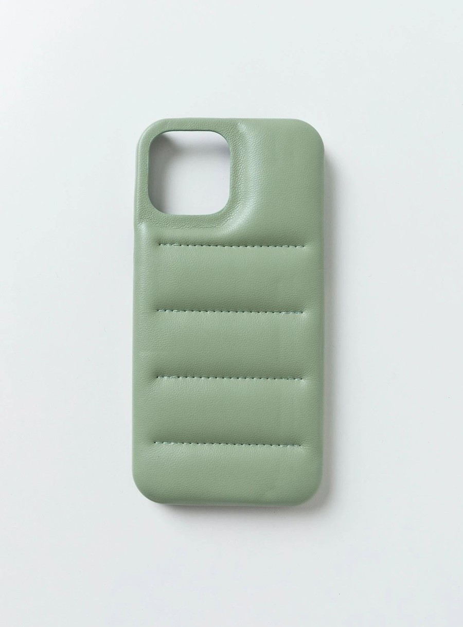 Accessories * | Princess Polly Belk Padded Iphone Case Sage