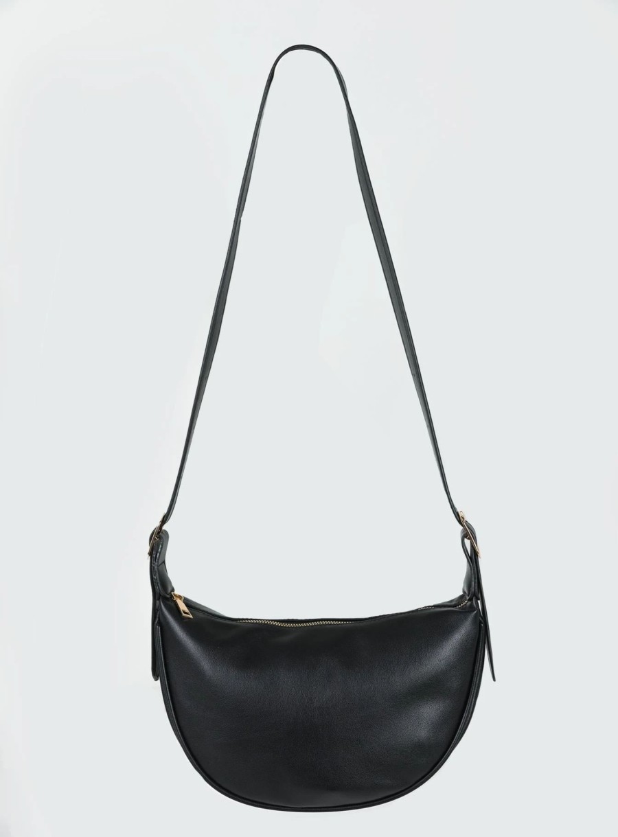 Accessories * | Princess Polly Zinny Crossbody Bag Black