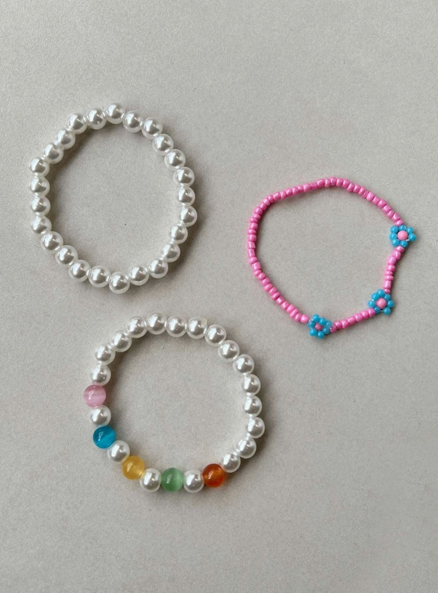 Accessories * | Princess Polly Pintel Beaded Bracelet Multi