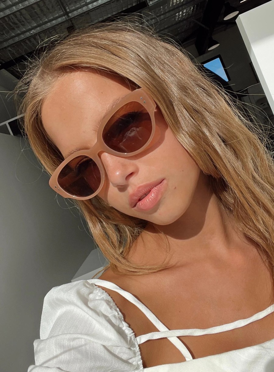 Accessories * | Princess Polly Lorne Sunglasses Brown