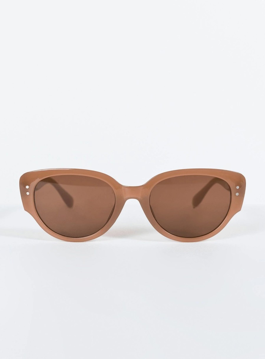 Accessories * | Princess Polly Lorne Sunglasses Brown