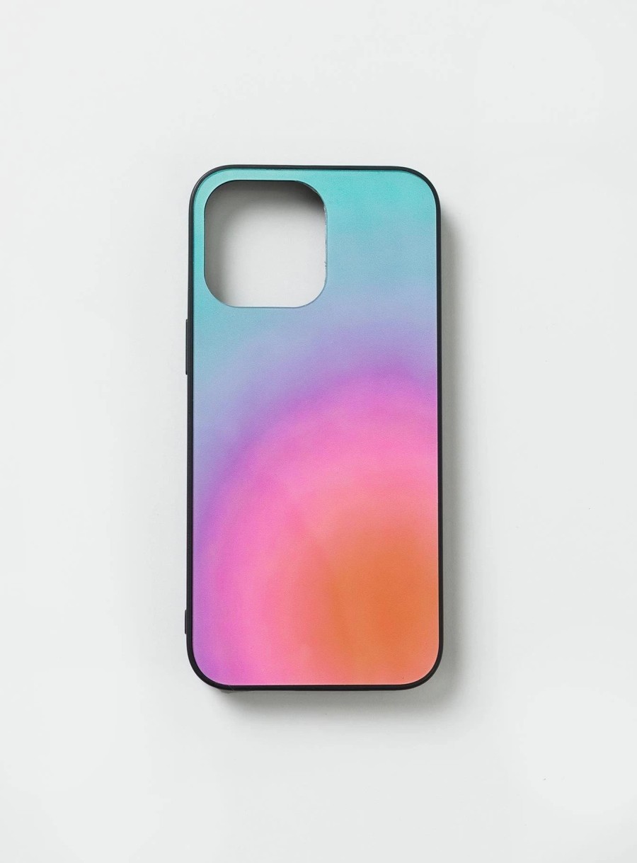 Accessories * | Princess Polly Aura Iphone Case Orange Multi