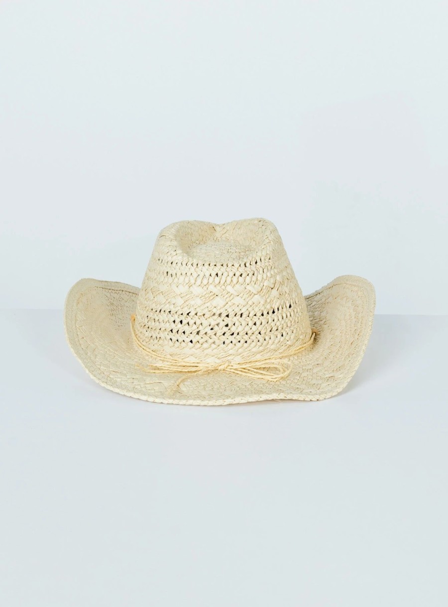 Accessories * | Princess Polly Yeehah Hat Beige