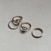 Accessories * | Princess Polly Lower Impact Laurie Ring Pack Gold