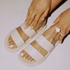 Shoes * | Princess Polly Getaway Slides Cream White