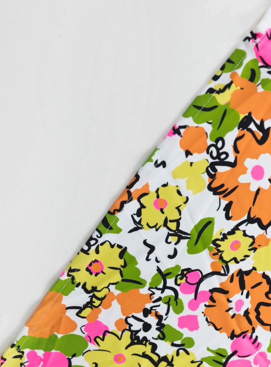 Accessories * | Princess Polly Lower Impact Avani Hair Scarf Orange Floral Multi