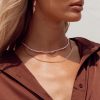 Accessories * | Princess Polly Lower Impact In The Zone Necklace Set Pink