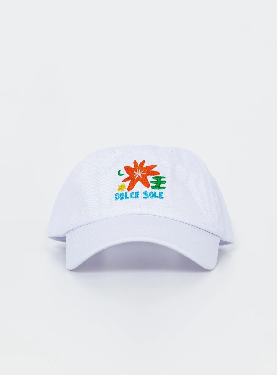 Accessories * | Princess Polly Dolce Sole Dad Cap White