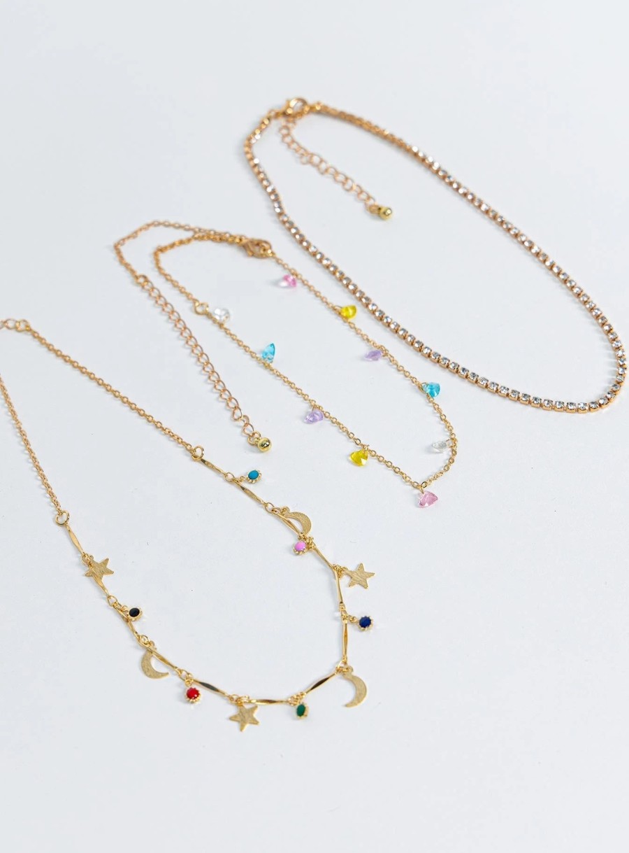 Accessories * | Princess Polly Faxon Necklace Gold