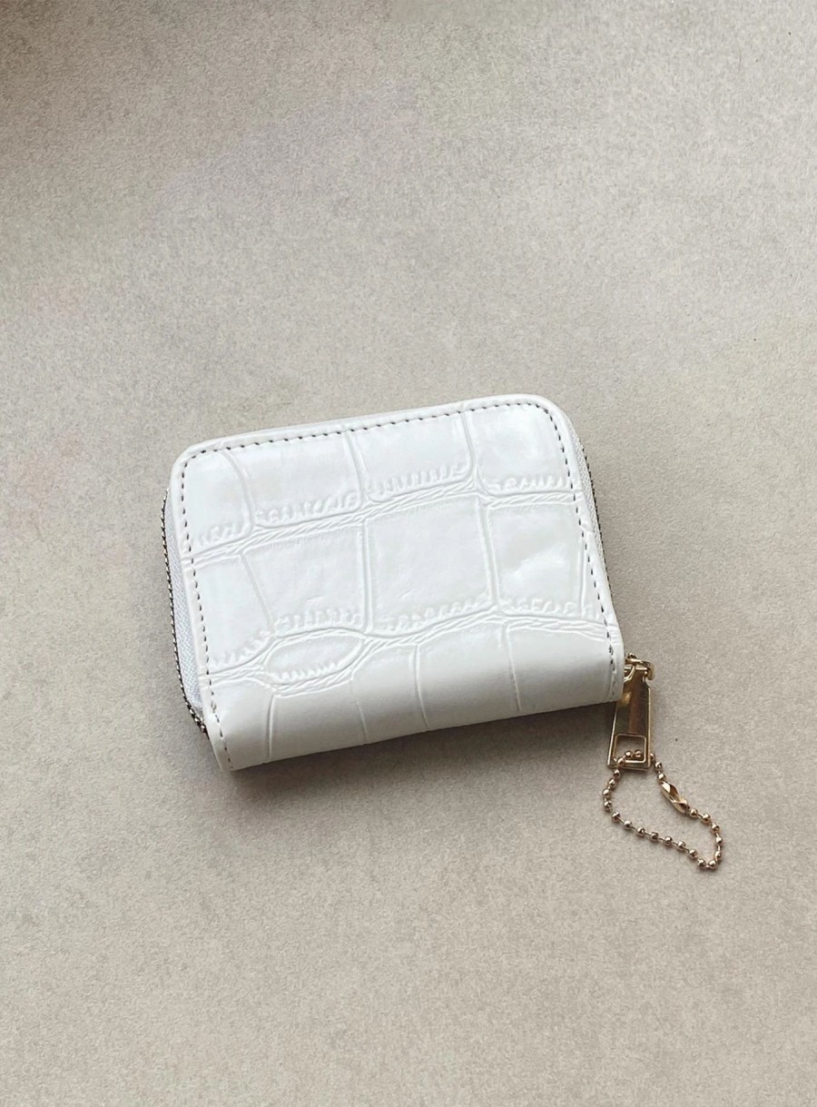 Accessories * | Princess Polly Langmore Coin Purse White