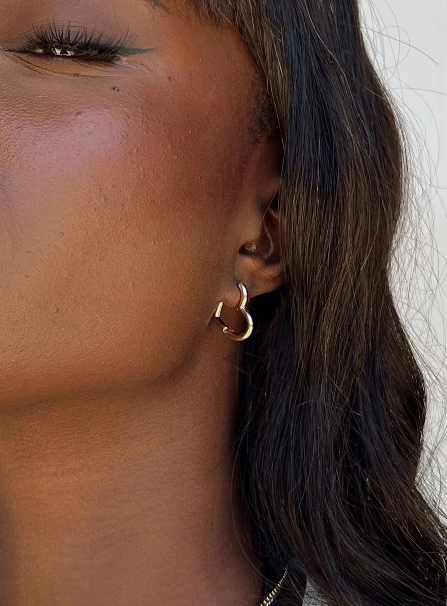 Accessories * | Princess Polly Ogilvie Earrings Gold