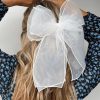 Accessories * | Princess Polly Wicks Hair Bow White