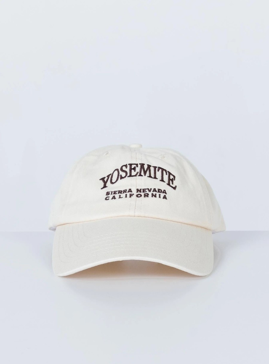 Accessories * | Princess Polly Yosemite Cap Cream