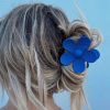 Accessories * | Princess Polly Last Summer Hair Clip Cobalt Blue